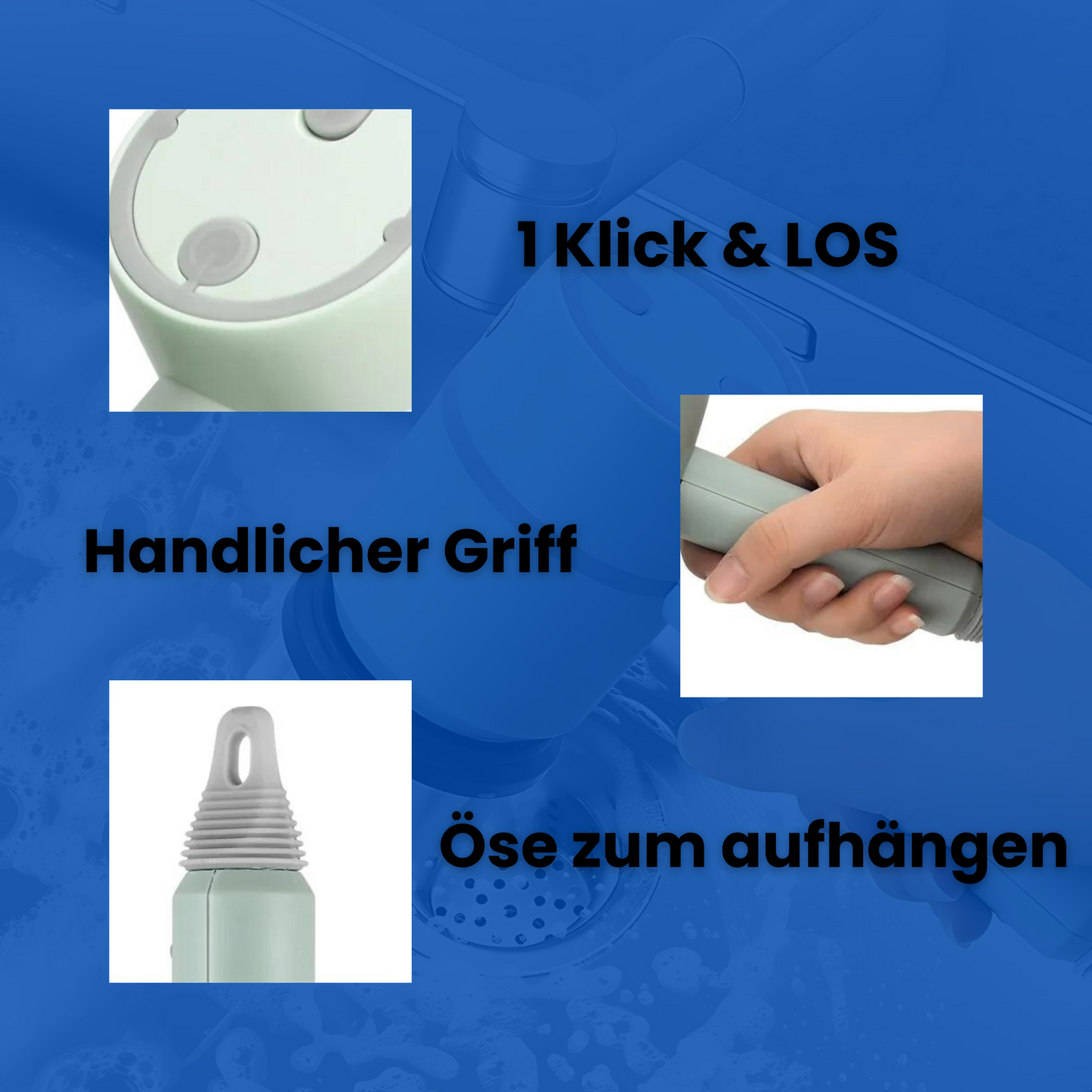BRUSHA - Elektrische Reinigungsbürste