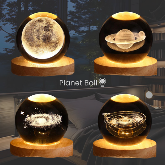 Planet Ball - Tischlampe im Universum Design