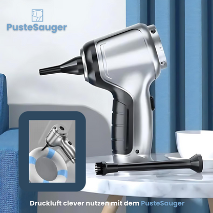 PusteSauger - 2 in 1 Staubsauger & Druckluftreiniger