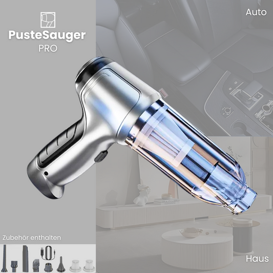 PusteSauger - 2 in 1 Staubsauger & Druckluftreiniger