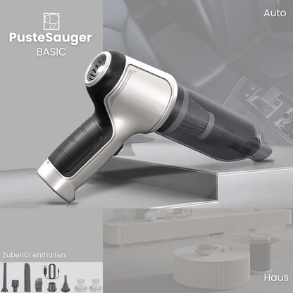 PusteSauger - 2 in 1 Staubsauger & Druckluftreiniger