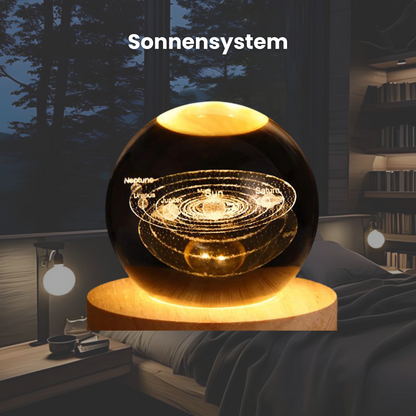 Planet Ball - Tischlampe im Universum Design