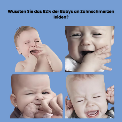 Baby Training - Zahn & Lern - Spielzeug mit Silikon Zugschnur
